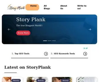 Storyplank.com(Story plank) Screenshot