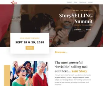 Storysellingsummit.com(Your Story) Screenshot