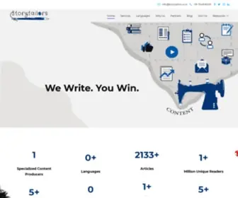 Storytailors.co.in(Storytailors) Screenshot