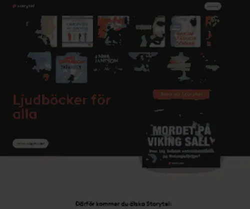 Storytel.com(Luisterboeken en eBooks voor iedereen) Screenshot