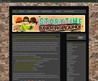 Storytimeunderground.org(Storytime Underground) Screenshot