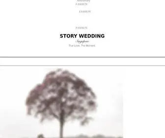 Storywedding.com.sg(Regarded as one of the top bridal shop in Singapore) Screenshot