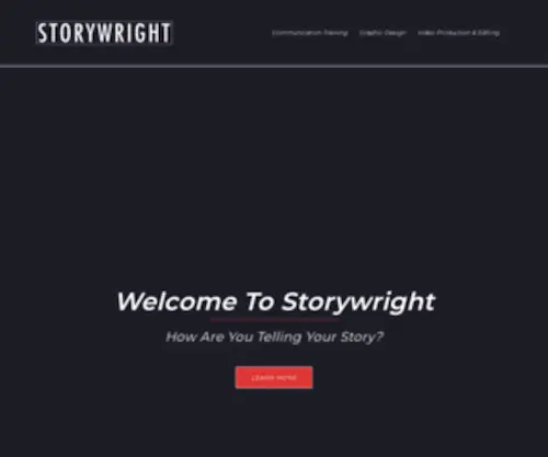 Storywright.com(How are you telling your story) Screenshot