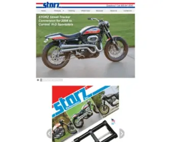 Storzperf.com(STORZ PERFORMANCE MOTORCYCLE ACCESSORIES) Screenshot