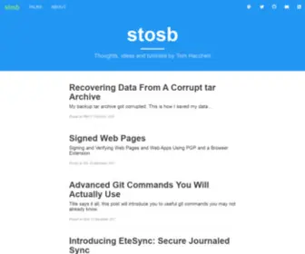 Stosb.com(Tom Hacohen) Screenshot