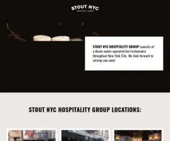 Stoutnychospitalitygroup.com(Stout NYC Hospitality Group) Screenshot