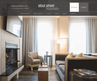 Stoutstreethospitality.com(Stout Street) Screenshot