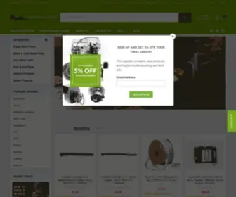 Stove-Parts-Unlimited.com(Mountain View Hearth Products) Screenshot