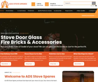 Stovedoorglass.com(ADS Stove Spares) Screenshot