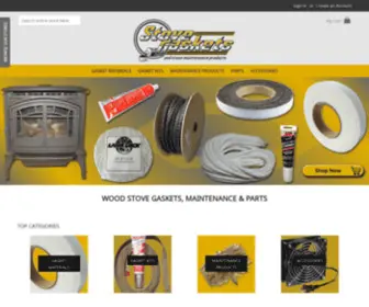 Stovegaskets.com(Wood Stove Gasket Kits and Maintenance Parts) Screenshot