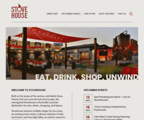 Stovehouse.com(Stovehouse Huntsville) Screenshot