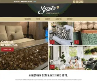 Stoverhearthpatio.com(Stover Hearth & Patio) Screenshot