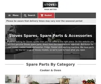 Stoves-Spares.co.uk Screenshot