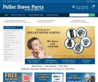 Stovesandspas.com(Pellet Stove Parts) Screenshot