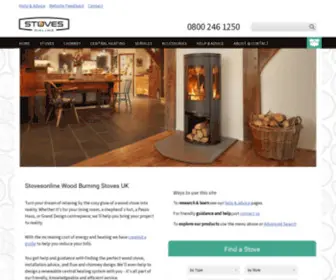 Stovesonline.co.uk(Stovesonline Wood Burning Stoves UK) Screenshot