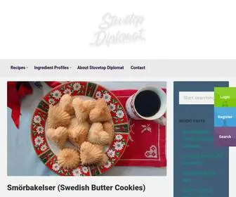 Stovetopdiplomat.com(Stovetop Diplomat) Screenshot