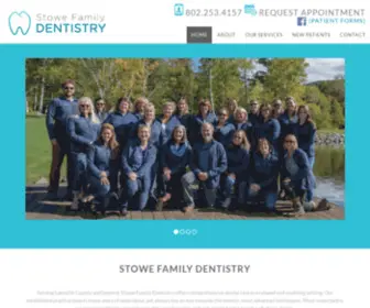 Stowefamilydentistry.com(Stowe Family Dentistry) Screenshot