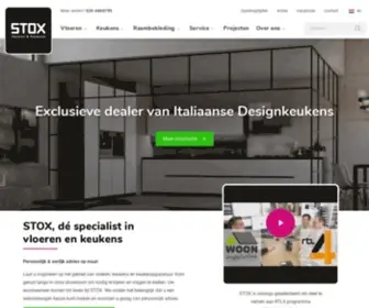 Stox.nl(Specialist in Vloeren en Keukens) Screenshot