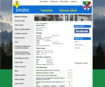 Stozec.eu(STOŽEC A OKOLÍ) Screenshot