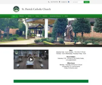 Stpatrickbr.org(Patrick Catholic Church) Screenshot