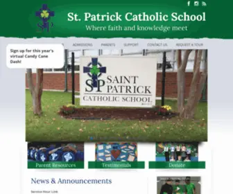 Stpatrickcatholicschool.org(St. Patrick Catholic School) Screenshot