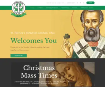 Stpatricklondon.org(Stpatricklondon) Screenshot