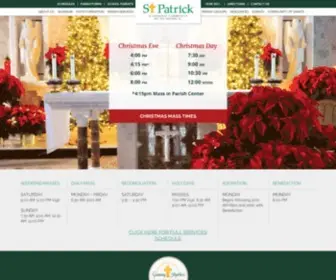 Stpatrickmalvern.org(Patrick Catholic Church) Screenshot