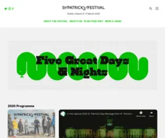 Stpatricksfestival.ie(St Patrick’s Festival) Screenshot
