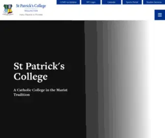 Stpats.school.nz(St Patrick's College) Screenshot