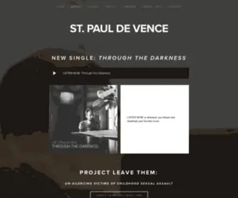 Stpaulband.com(Paul de Vence) Screenshot