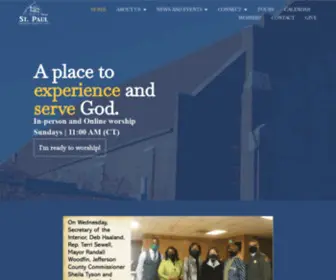 Stpaulbham.org(Paul United Methodist Church) Screenshot