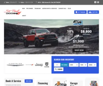 Stpauldodge.com(Stpauldodge) Screenshot