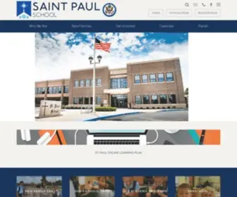 Stpaulk-8.org(Paul Catholic School) Screenshot