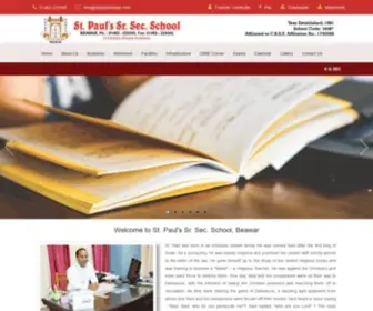 Stpaulsbeawar.com(Beawar) Screenshot