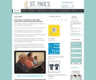 Stpaulscb.org(Anchored in Christ) Screenshot