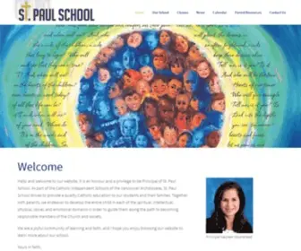 Stpaulschool.ca(Care for Everyone in our Common Home) Screenshot