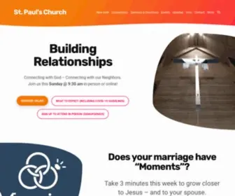 Stpaulscudahy.com(Paul's Church) Screenshot