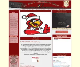 Stpaulsintermediate.com(Paul's Intermediate School) Screenshot