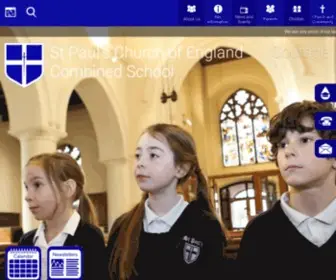 Stpaulsschool.co.uk(St Paul's Church of England Combined School) Screenshot