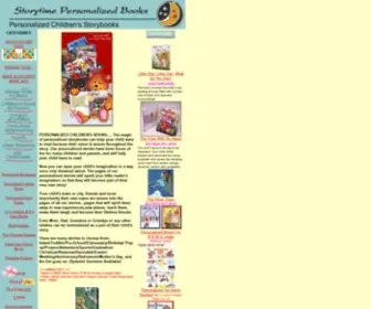 STpbooks.com(Personalized children's books) Screenshot