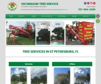 Stpeteandpinellastreeservice.com(Tree Removal Services for St Petersburg) Screenshot