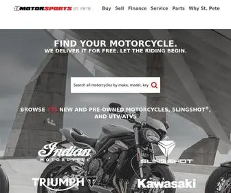 Stpetepowersports.com Screenshot