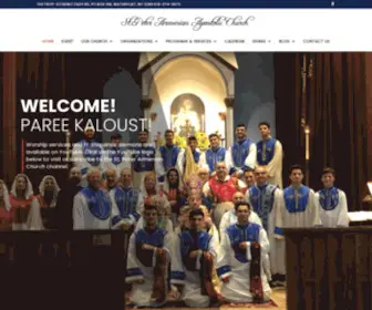 Stpeterarmenianchurch.com(Peter Armenian Apostolic Church) Screenshot