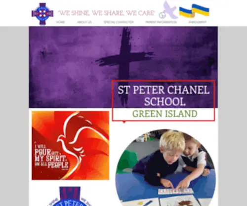 Stpeterchanel.school.nz(St Peter Chanel) Screenshot