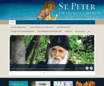 Stpeterorthodoxchurch.com(Serving Fort Myers and Naples Florida) Screenshot