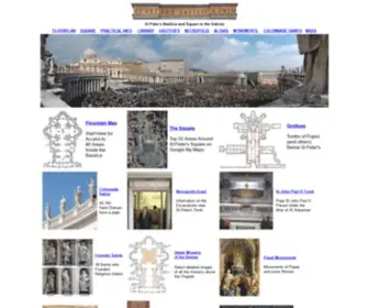 Stpetersbasilica.info(St Peter's Basilica Info) Screenshot