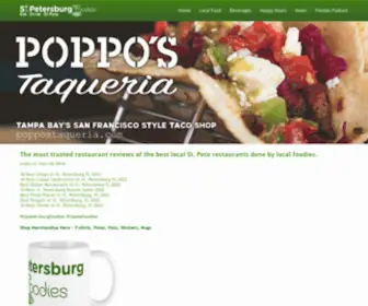 Stpetersburgfoodies.com(Petersburg Restaurant Reviews & Recipes by Locals) Screenshot
