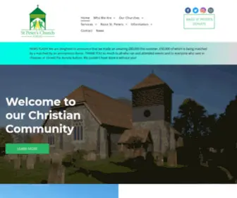 Stpetersropley.org.uk(St Peters Ropley) Screenshot