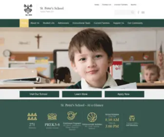 Stpetersschoolpoughkeepsie.com(St peter's school) Screenshot