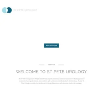 Stpeteurology.com(St Pete Urology) Screenshot
